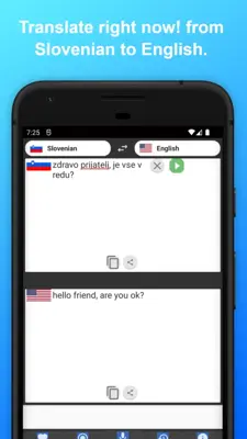 English to Slovenian Translator android App screenshot 3